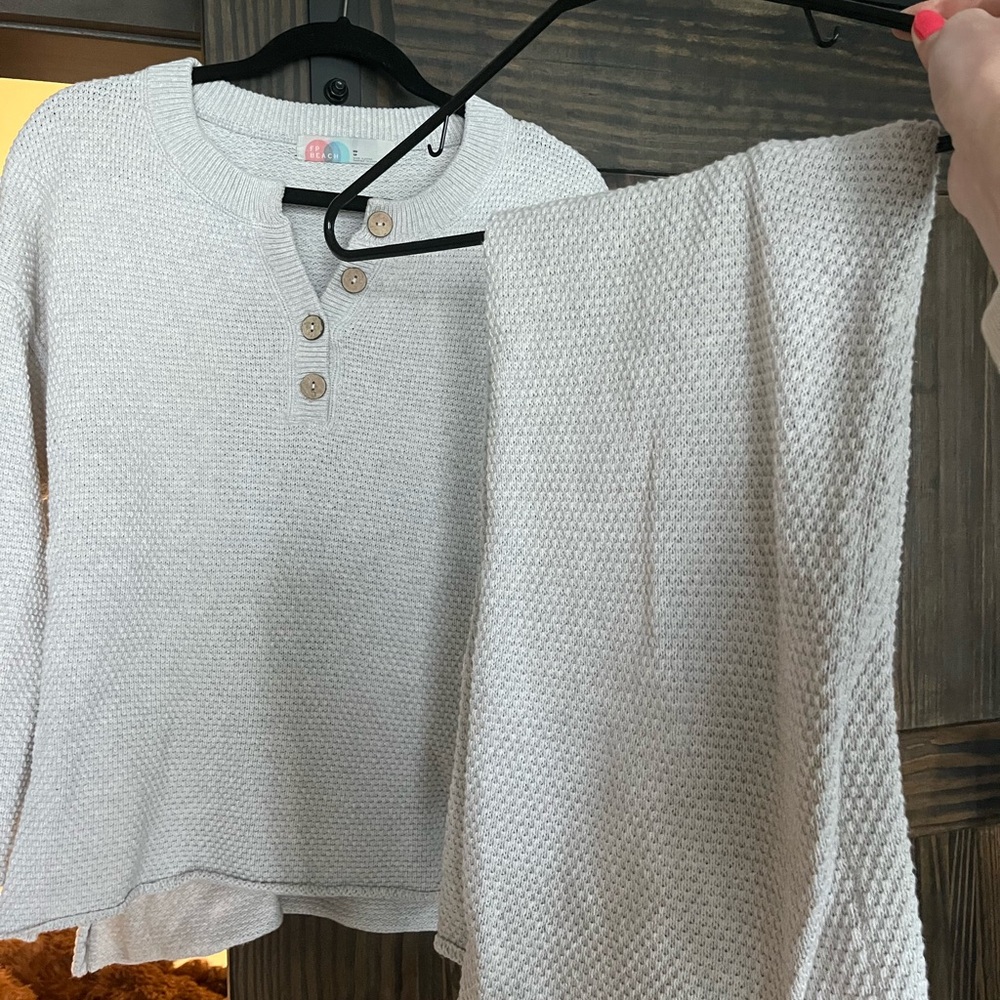 Free people hailee sweater set